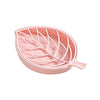 0832 Leaf Shape Dish Bathroom Soap Holder DeoDap